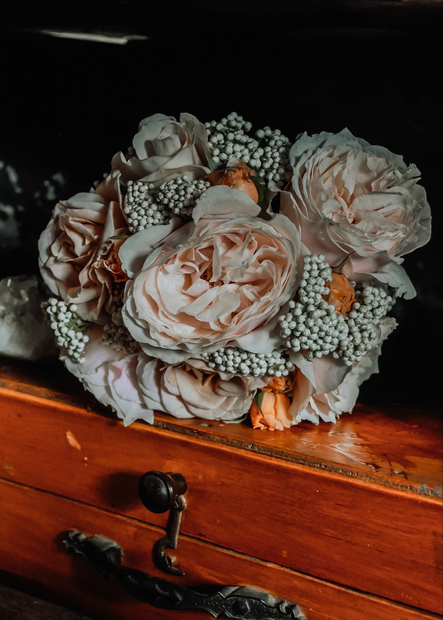 romantic bridal bouquet - the wildstyler nz